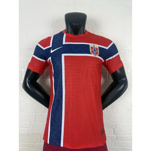 Maillot Norvège Coupe du Monde 2026 Domicile Version Joueur