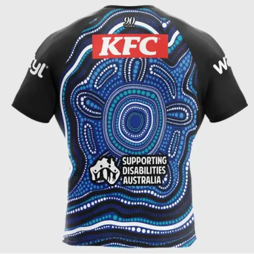 Maillot Rugby Bankstown Bulldogs NRL 2026 Indigenous