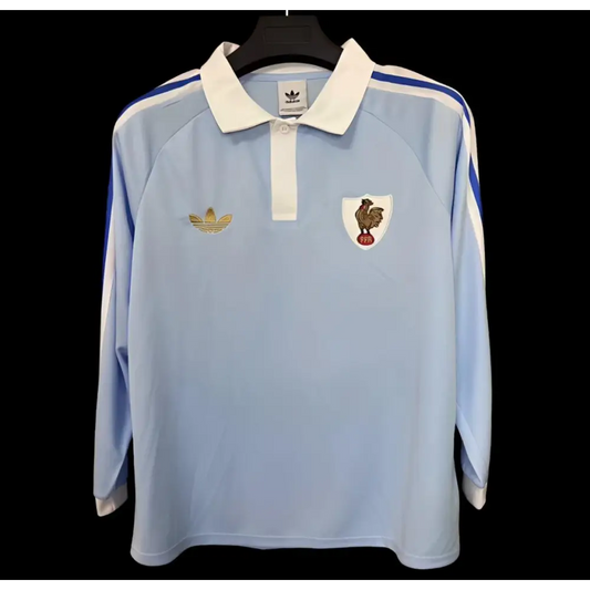 Maillot Rugby France Crunch Edition 120 Ans Manches Longues