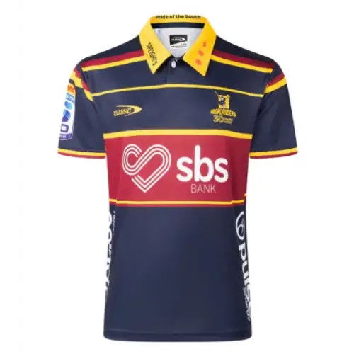 Maillot Rugby Otago Highlanders 2026 Domicile