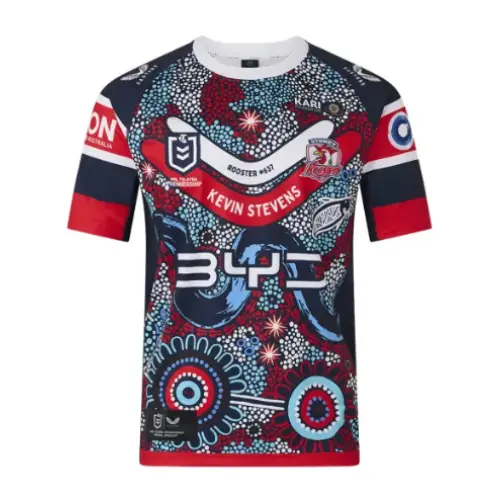 Maillot Rugby Sydney Roosters NRL 2026 Indigenous