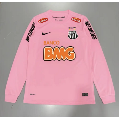 Maillot Santos Rose 2011/2012 Manches Longues