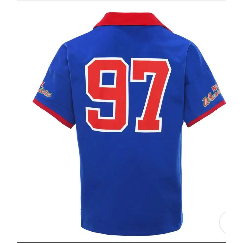 Maillot Rugby Warriors NRL bleu 2026