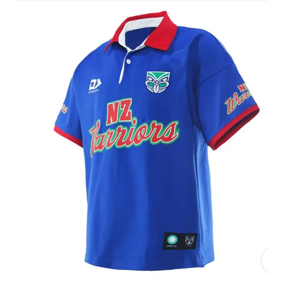 Maillot Rugby Warriors NRL bleu 2026