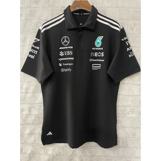 Mercedes F1 polo noir 2026