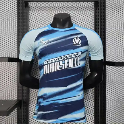 OM Olympique de Marseille Pre-Match Bleu Version Joueur 2025/2026
