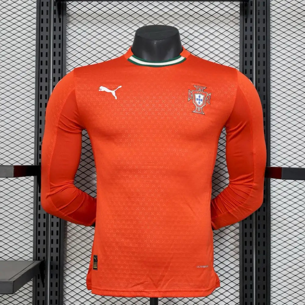 Portugal Domicile Version joueur Manches Longues 2025/2026