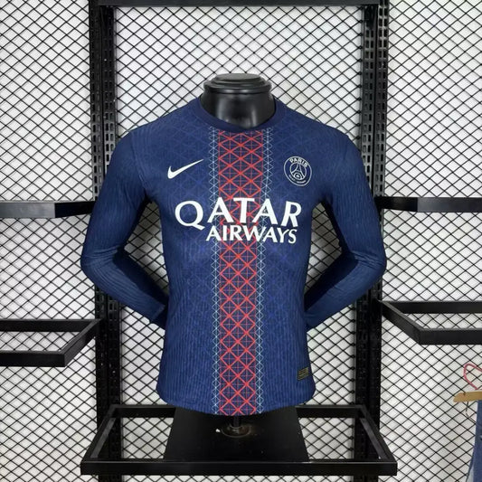 PSG Paris-Saint-Germain Domicile Version joueur manches longues 2025/2026