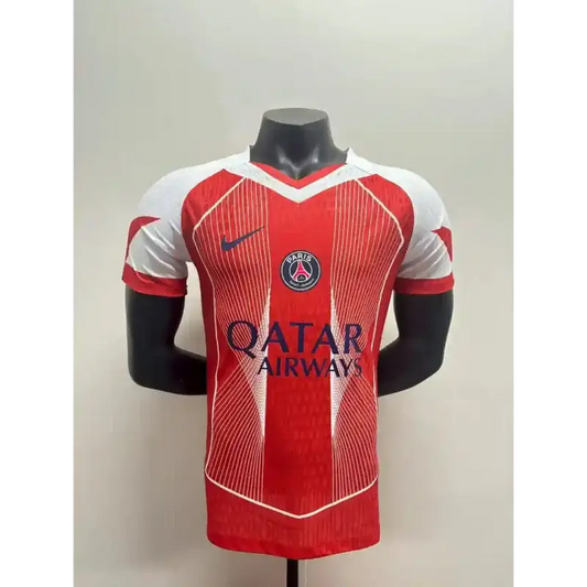 PSG Paris-Saint-Germain Version Joueur Edition Spécial Rouge/Blanc 2025/2026