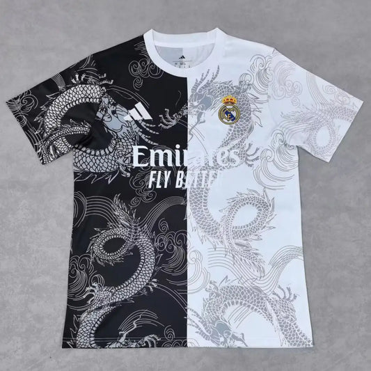 Real Madrid Concept Blanc/Noir Dragon 2025/2026