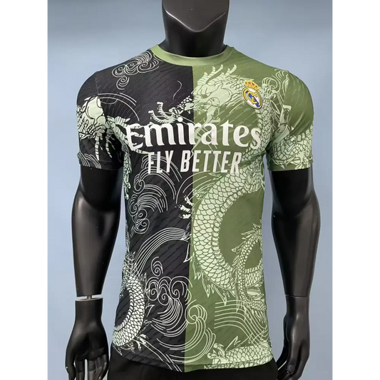 Real Madrid Vert/Noir Dragon Version Joueur 2025/2026