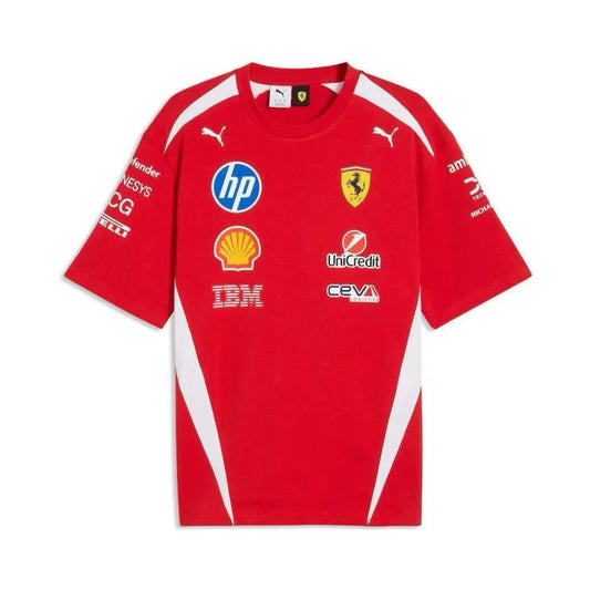T shirt Ferrari F1 Rouge 2026