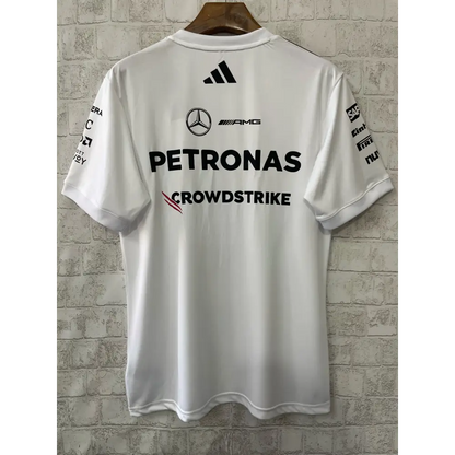 T shirt mercedes blanc