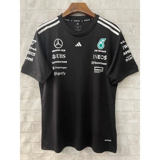 T shirt mercedes noir
