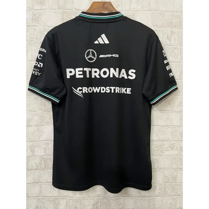 T shirt mercedes noir