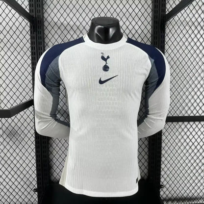 Tottenham Domicile Version Joueur Manches Longues 2025/2026
