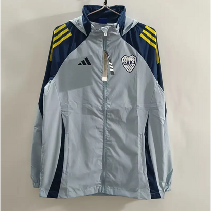 Veste A Capuche Coupe-Vent Boca Junior Bleu Clair 2026