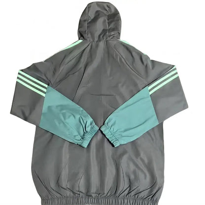 Veste A Capuche Coupe-Vent Palmeiras Vert & Gris 2026