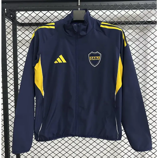 Veste Coupe-Vent Boca Junior Bleu Foncé 2026