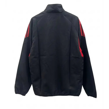 Veste Coupe-Vent River Plate Noir & Rouge 2026